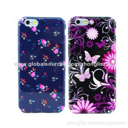 Latest Water Printing TPU Case for Apple iPhone 5/ 6, OEM Pattern are WelcomedNew